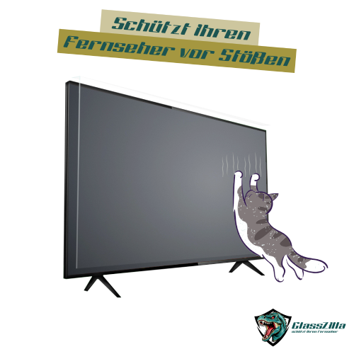 GlassZilla 48 Zoll Fernseher Schutz / TV Bildschirmschutz / Displayschutz / TVs   In Produktion – Lieferzeit 3–6 Wochen