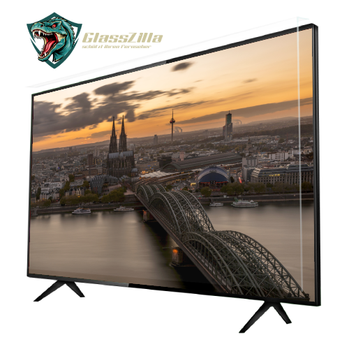 GlassZilla 48 Zoll Fernseher Schutz / TV Bildschirmschutz / Displayschutz / TVs   In Produktion – Lieferzeit 3–6 Wochen