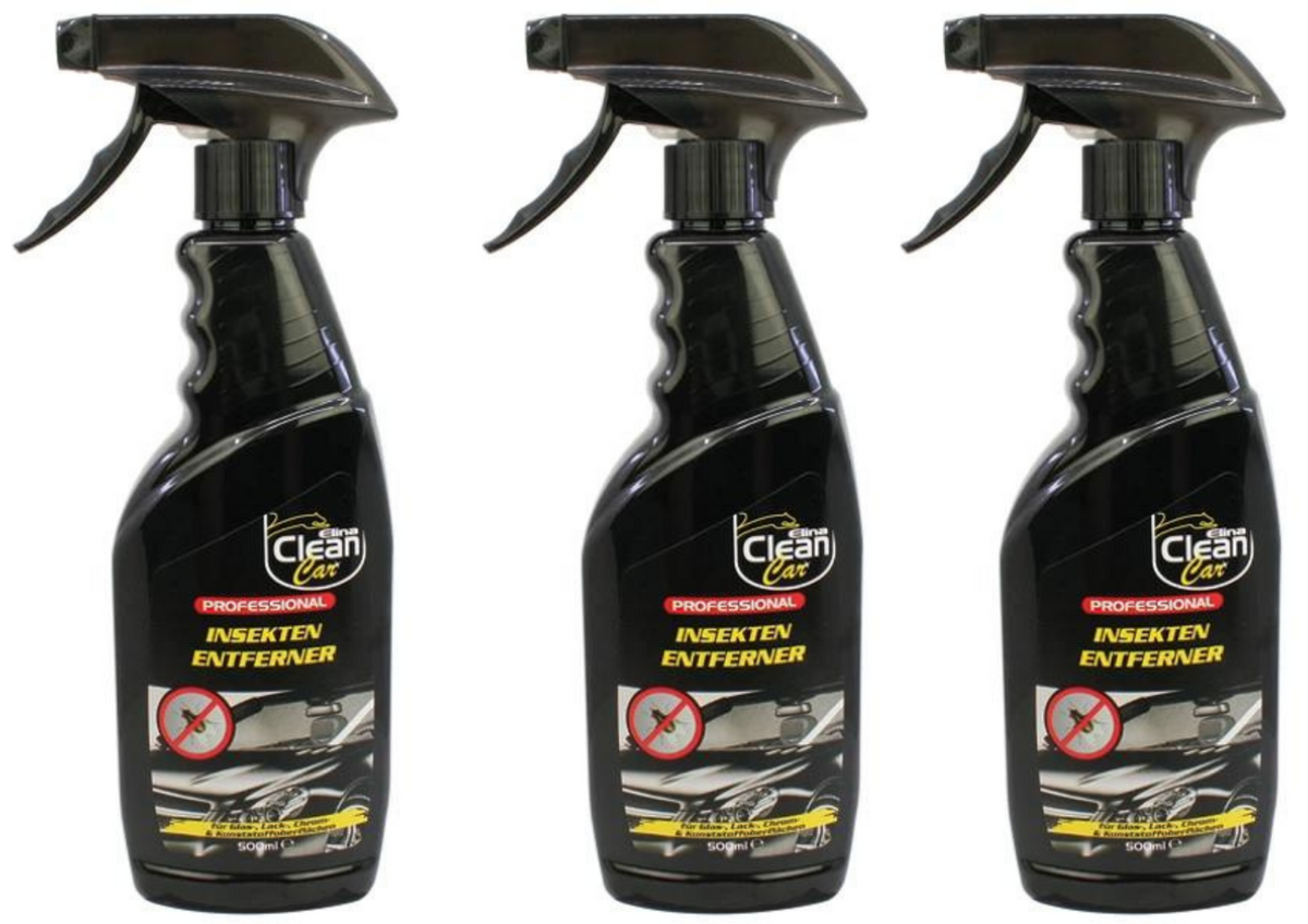 Elina Clean Car Insektenentferner – 500ml Profi-Reiniger für Auto-Oberflächen