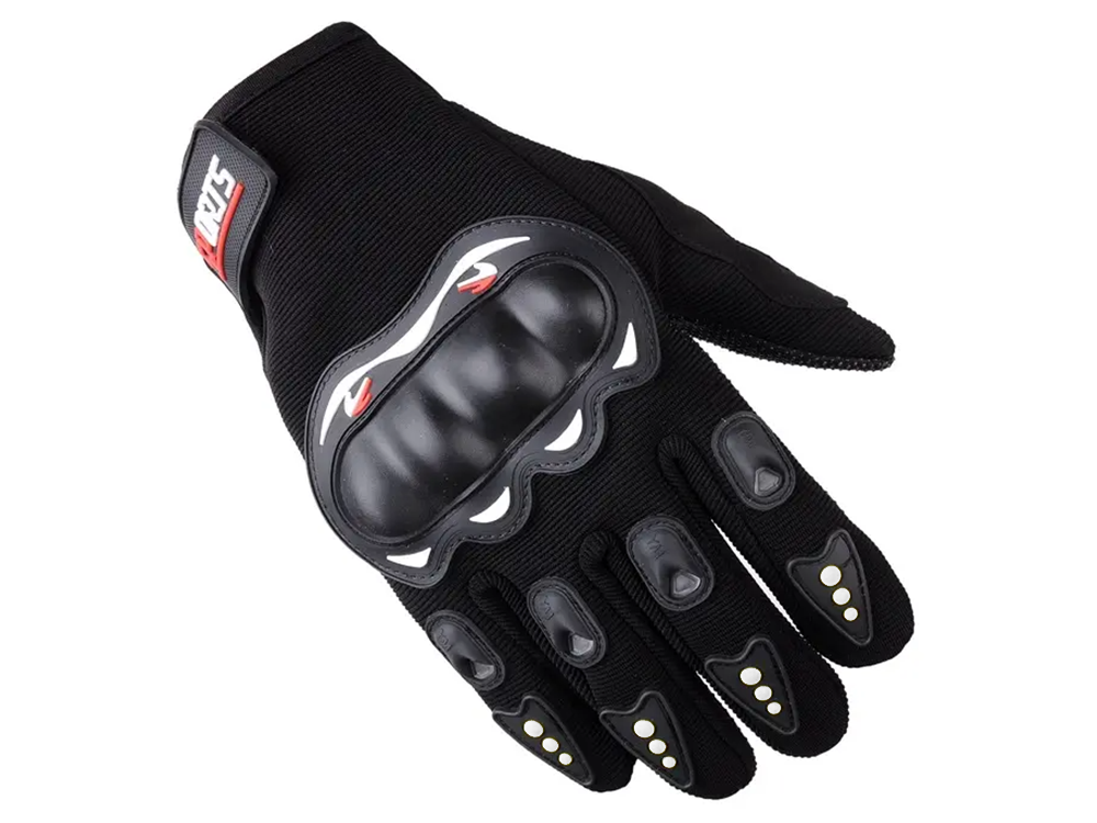 Motorradhandschuhe wasserdicht & atmungsaktiv – Mit Protektor, Fleece-Futter & Touchscreen-Funktion – Größe L/XL  BBT2026