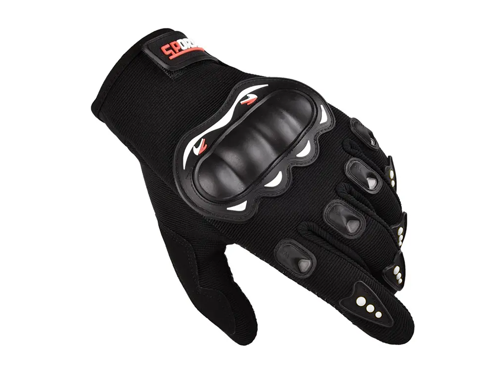 Motorradhandschuhe wasserdicht & atmungsaktiv – Mit Protektor, Fleece-Futter & Touchscreen-Funktion – Größe L/XL  BBT2026