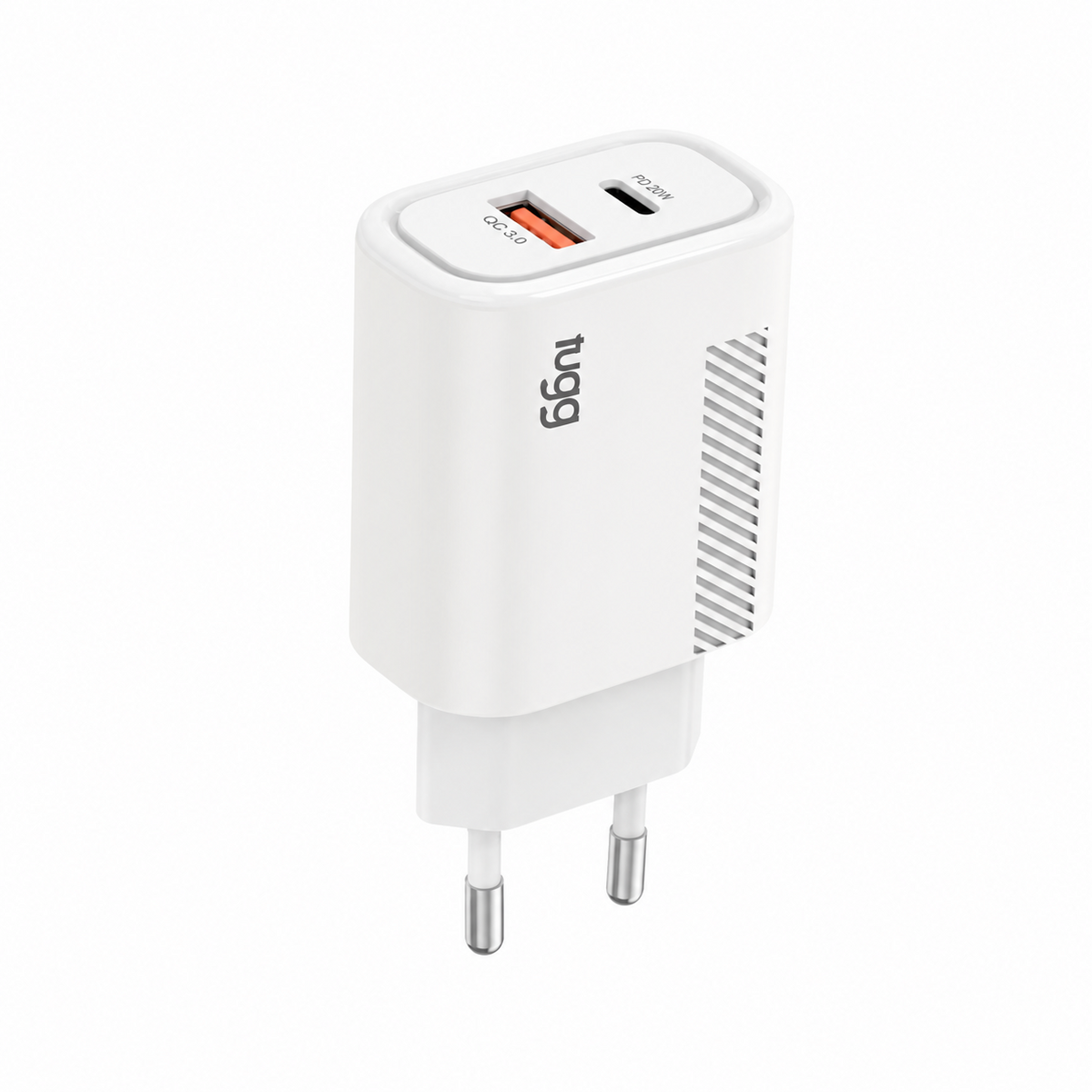 Tugg 20W USB-C PD Schnellladegerät Netzteil Dual USB USB-C & USB-A Ladegerät