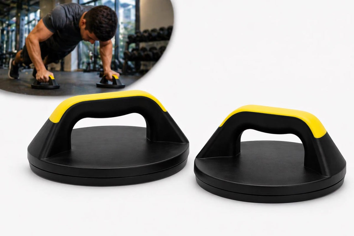Liegestützgriffe Set drehbar rutschfest Push Up Bars Fitness Training