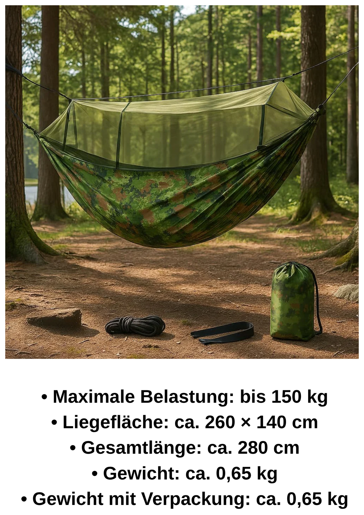 Hängematte Mehrpersone- Outdoor Camping Hängematte-Atmungsaktiv Doppelhängematte