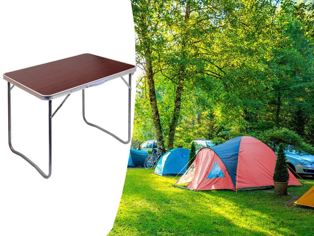 Campingtisch Klappbar Alu Gartentisch Höhenverstellbar Klapptisch Campingmöbel