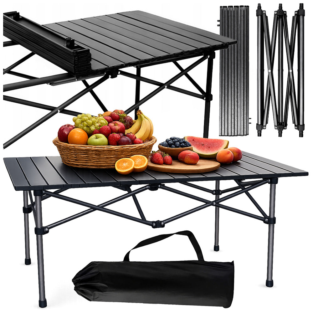 Campingtisch klappbar 95x55 faltbar Angeltisch Balkon Terrasse Outdoor Tisch