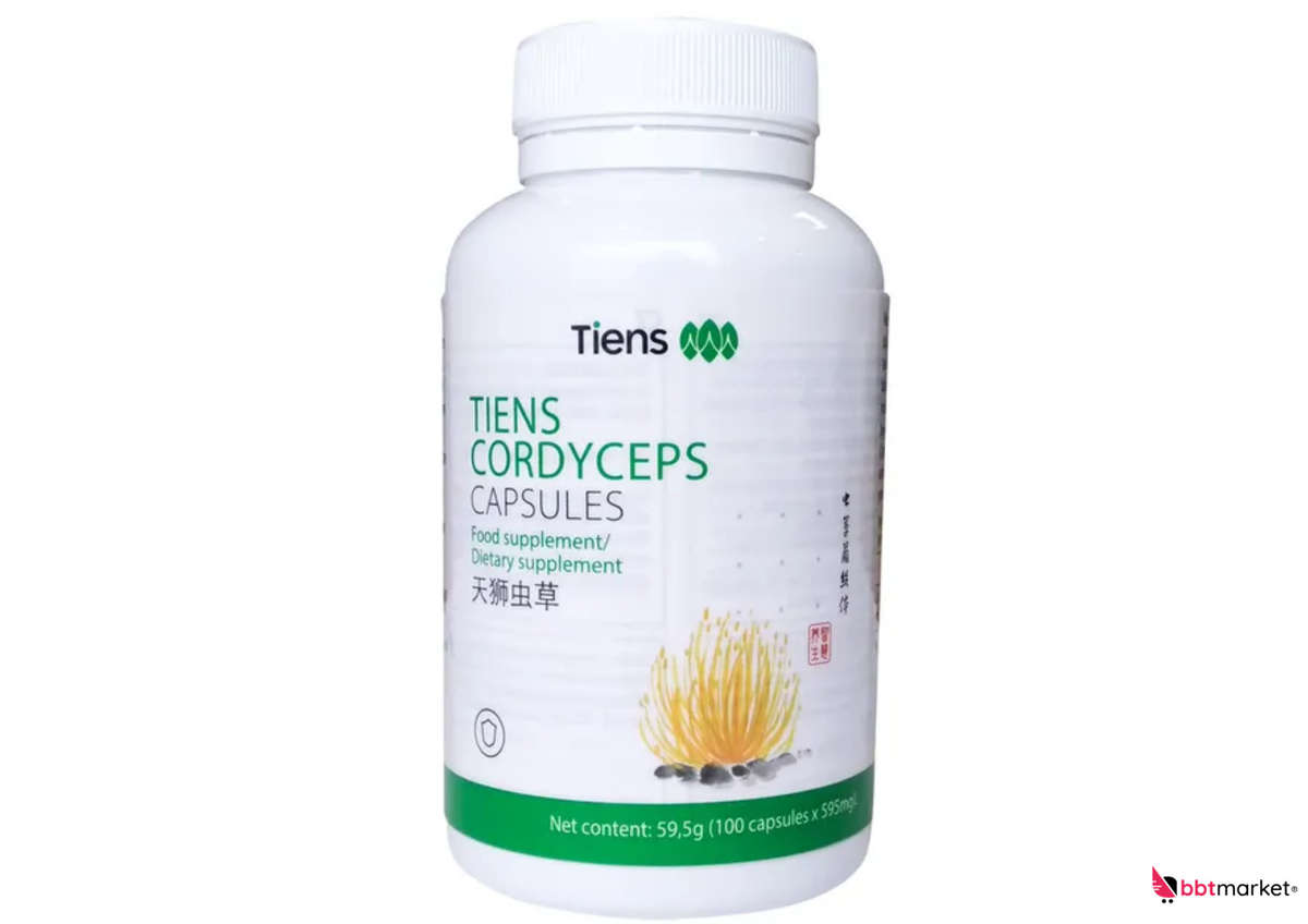 TIENS CORDYCEPS KAPSELN AUS CORDYCEPS MYZEL PULVER