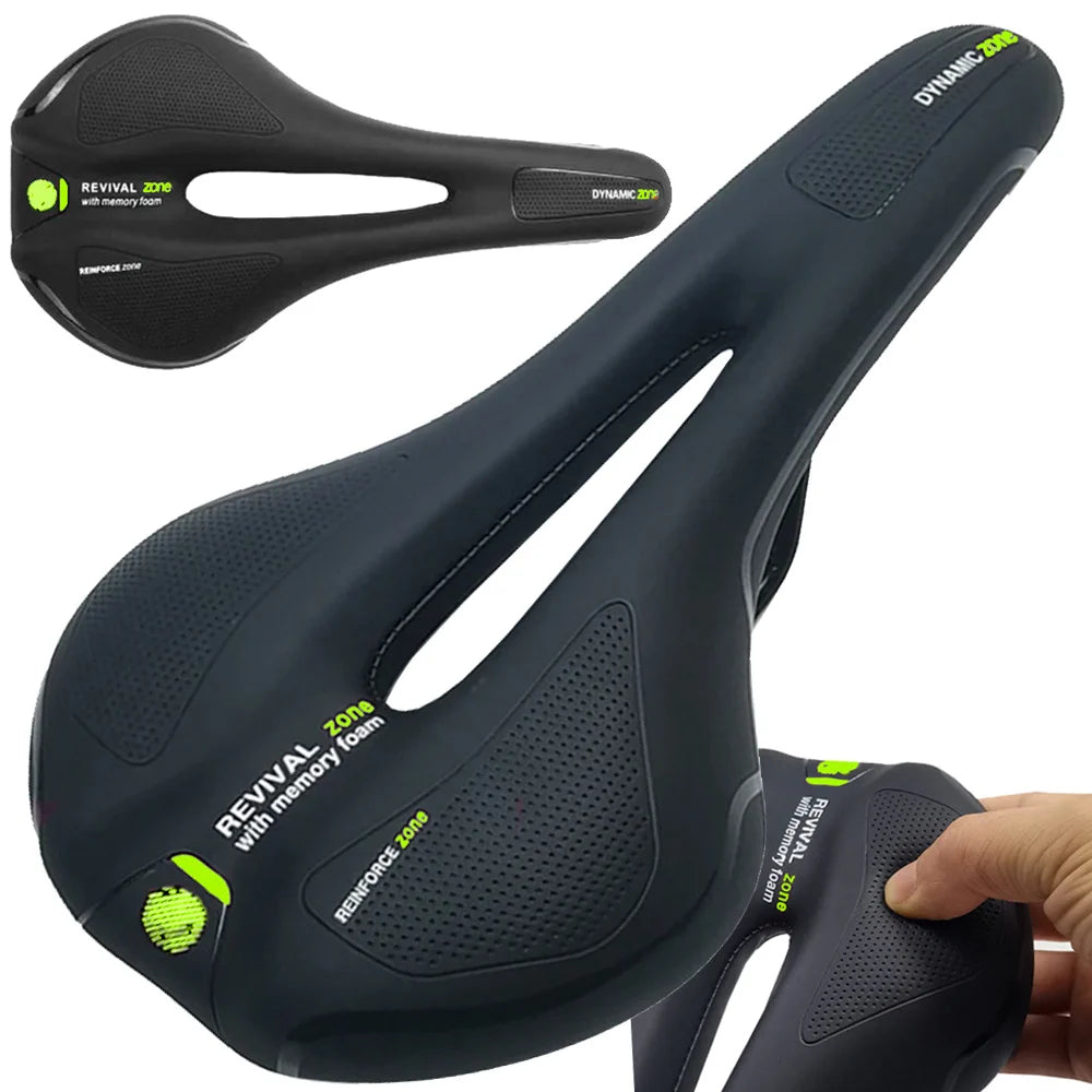 Sport Fahrradsattel mit Komfort-Gel und Belüftung – Ergonomischer Fahrradsattel für Damen und Herren