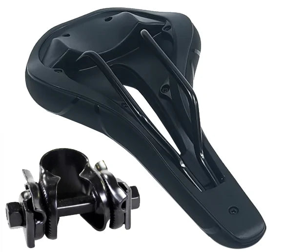 Sport Fahrradsattel mit Komfort-Gel und Belüftung – Ergonomischer Fahrradsattel für Damen und Herren
