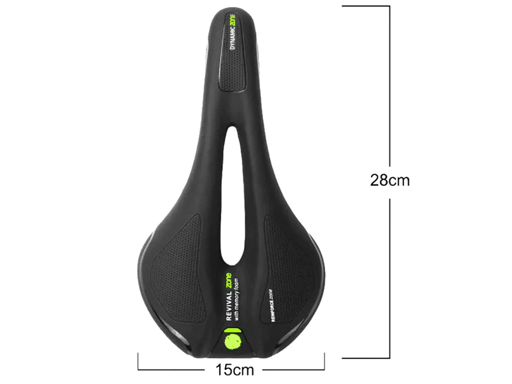 Sport Fahrradsattel mit Komfort-Gel und Belüftung – Ergonomischer Fahrradsattel für Damen und Herren
