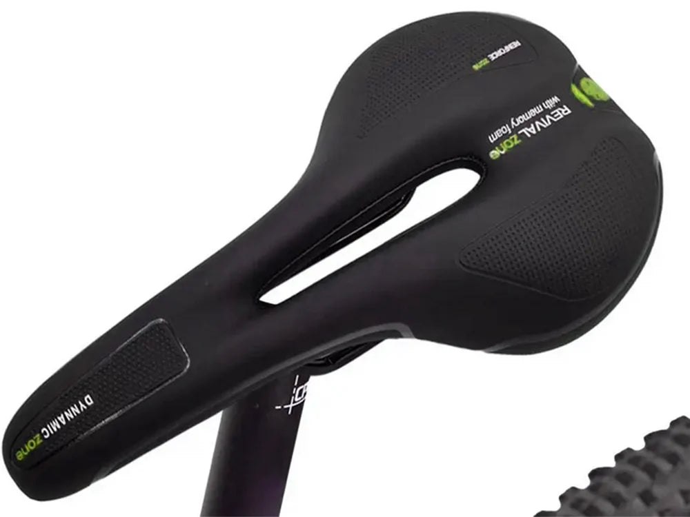 Sport Fahrradsattel mit Komfort-Gel und Belüftung – Ergonomischer Fahrradsattel für Damen und Herren