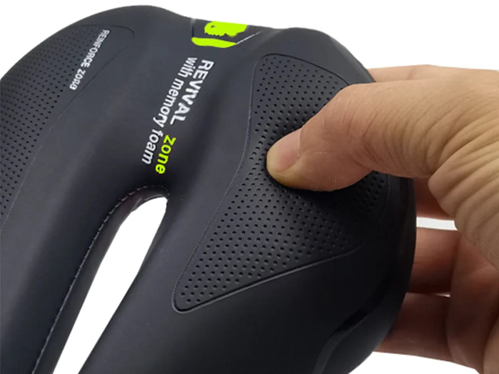 Sport Fahrradsattel mit Komfort-Gel und Belüftung – Ergonomischer Fahrradsattel für Damen und Herren