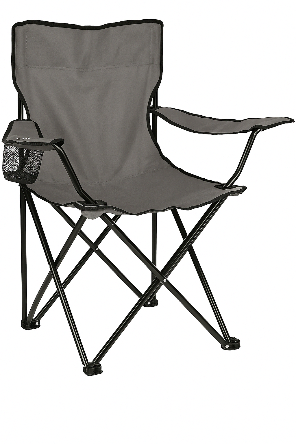 Faltbarer Campingstuhl mit Getränkehalter und Tragetasche – Outdoor Klappstuhl für Garten, Angeln und Strand