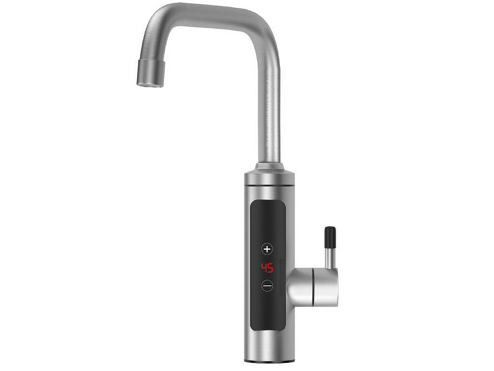 Elektrischer Durchlauferhitzer Wasserhahn 3000W mit LCD Display – Küchenarmatur für Warmwasserbereitung 220–230V