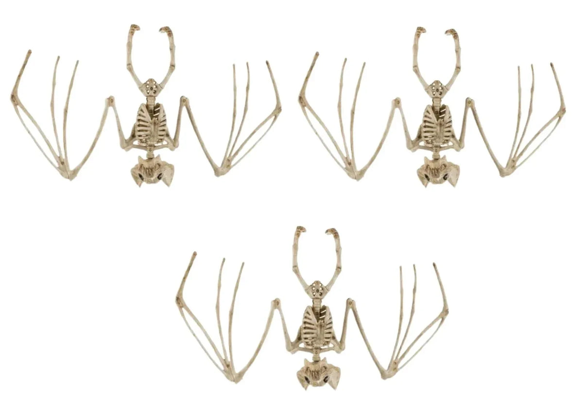 Halloween Fledermaus Skelett 30cm Hängend Beweglich Gruseldeko Horror Party Deko