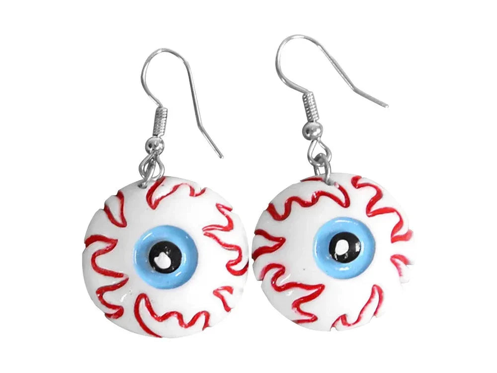 Halloween Ohrringe Geist Kürbis Skelett Bonbon Auge Party Schmuck,2er-Set-1 Paar