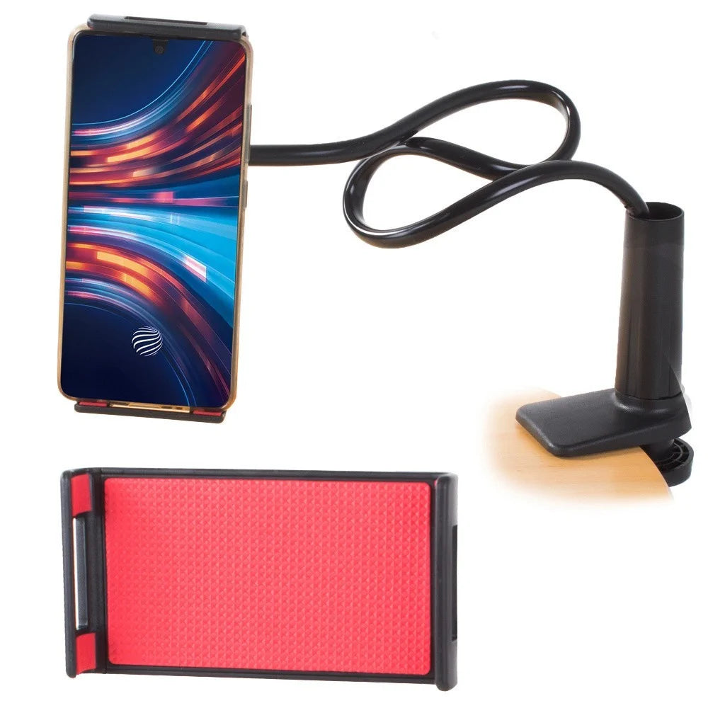Handyhalterung 60cm Flexibel Tischhalter 360° Smartphone Tablet Halter Clip