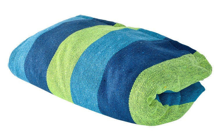 Hängematte 2 Personen 150 kg Baumwolle 240x150 cm – Garten Camping Outdoor
