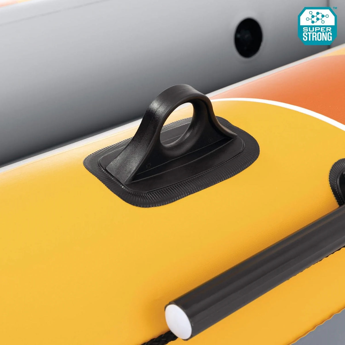 INTEX Challenger 2 Schlauchboot Set – 2 Personen bis 200 kg mit Paddeln, Handpumpe & Reparaturflicken