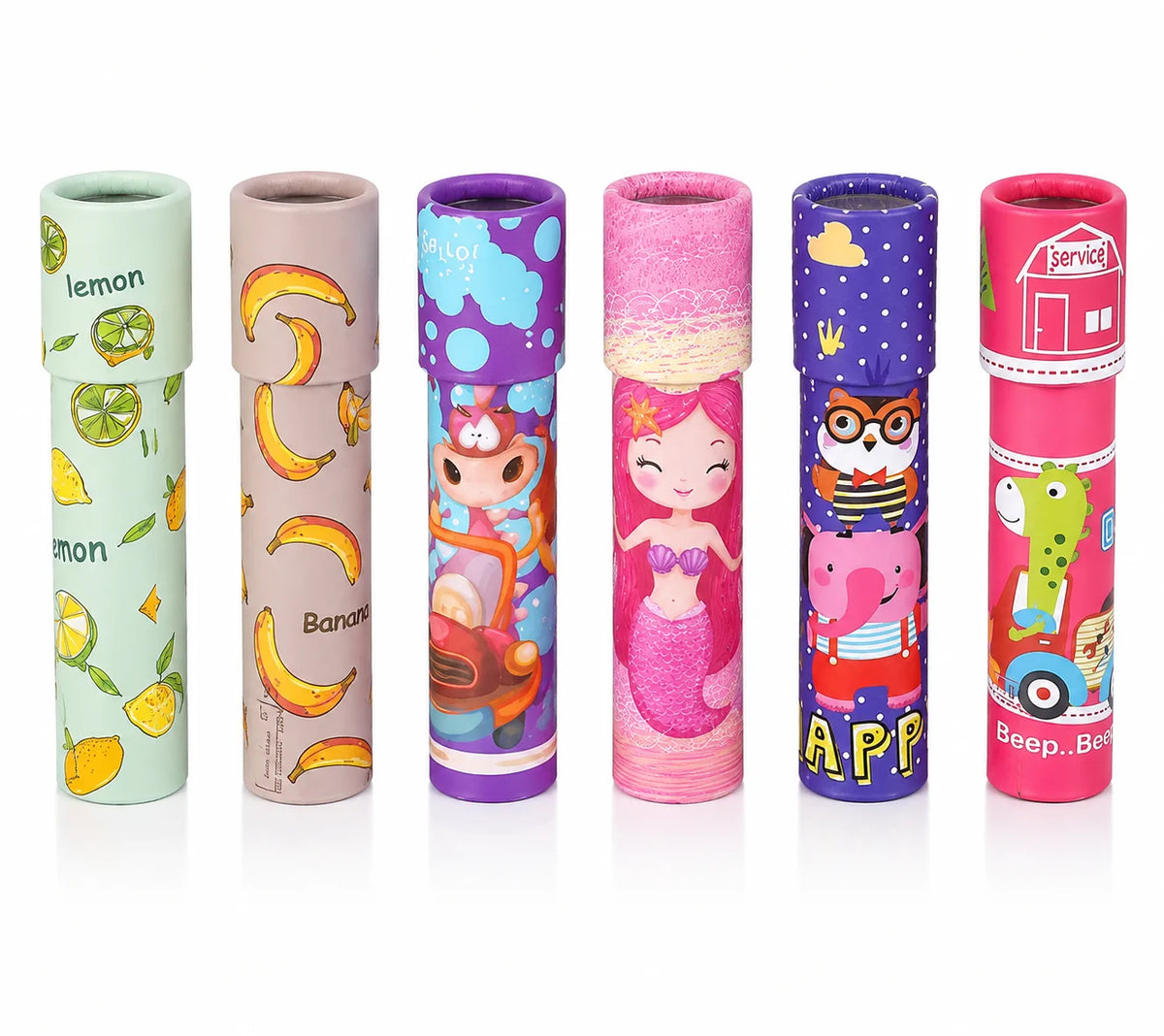 Kaleidoskop Retro Spielzeug Kinder Mitgebsel Bunte Farben Zufallsauswahl
