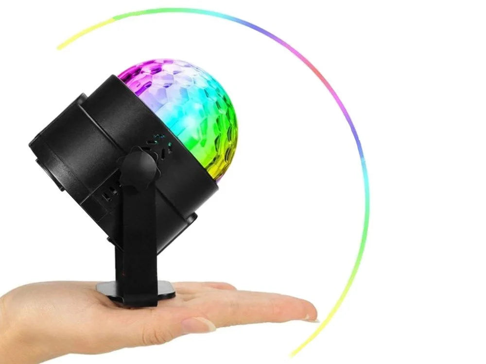 LED Discokugel Lichteffekt Magic RGB DJ Party lichtorgel Bühnenbeleuchtung