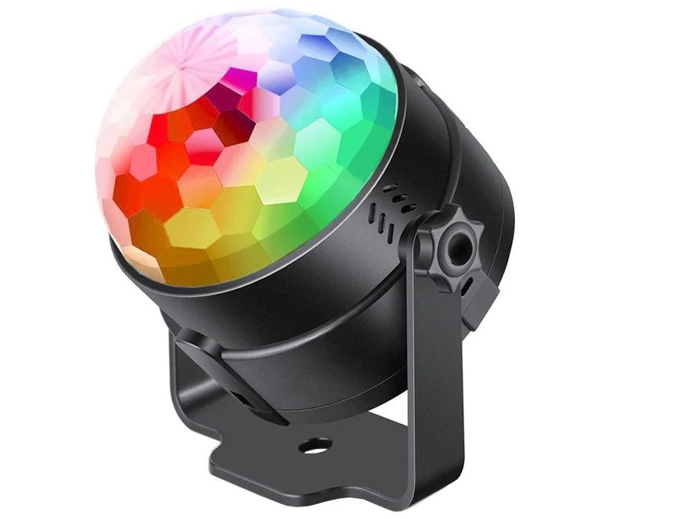 LED Discokugel Lichteffekt Magic RGB DJ Party lichtorgel Bühnenbeleuchtung