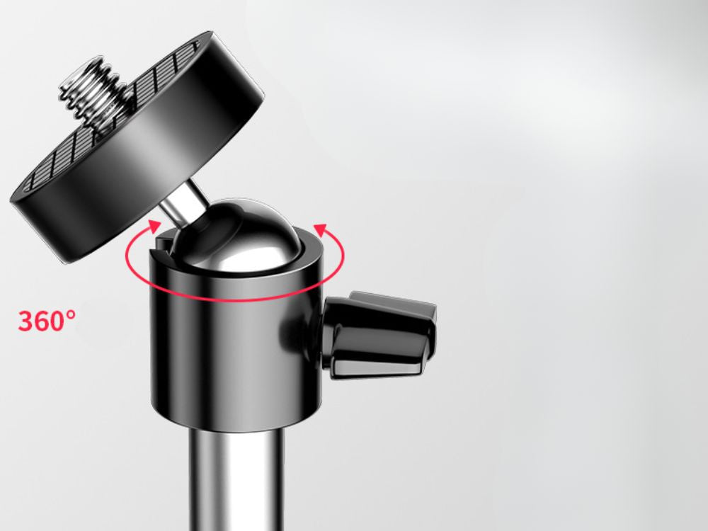 LED Ringlicht 12 Zoll (30 cm) mit Stativ und Handyhalter – Dimmbares Ringlicht mit 3 Lichtfarben für Foto, Video und Livestream