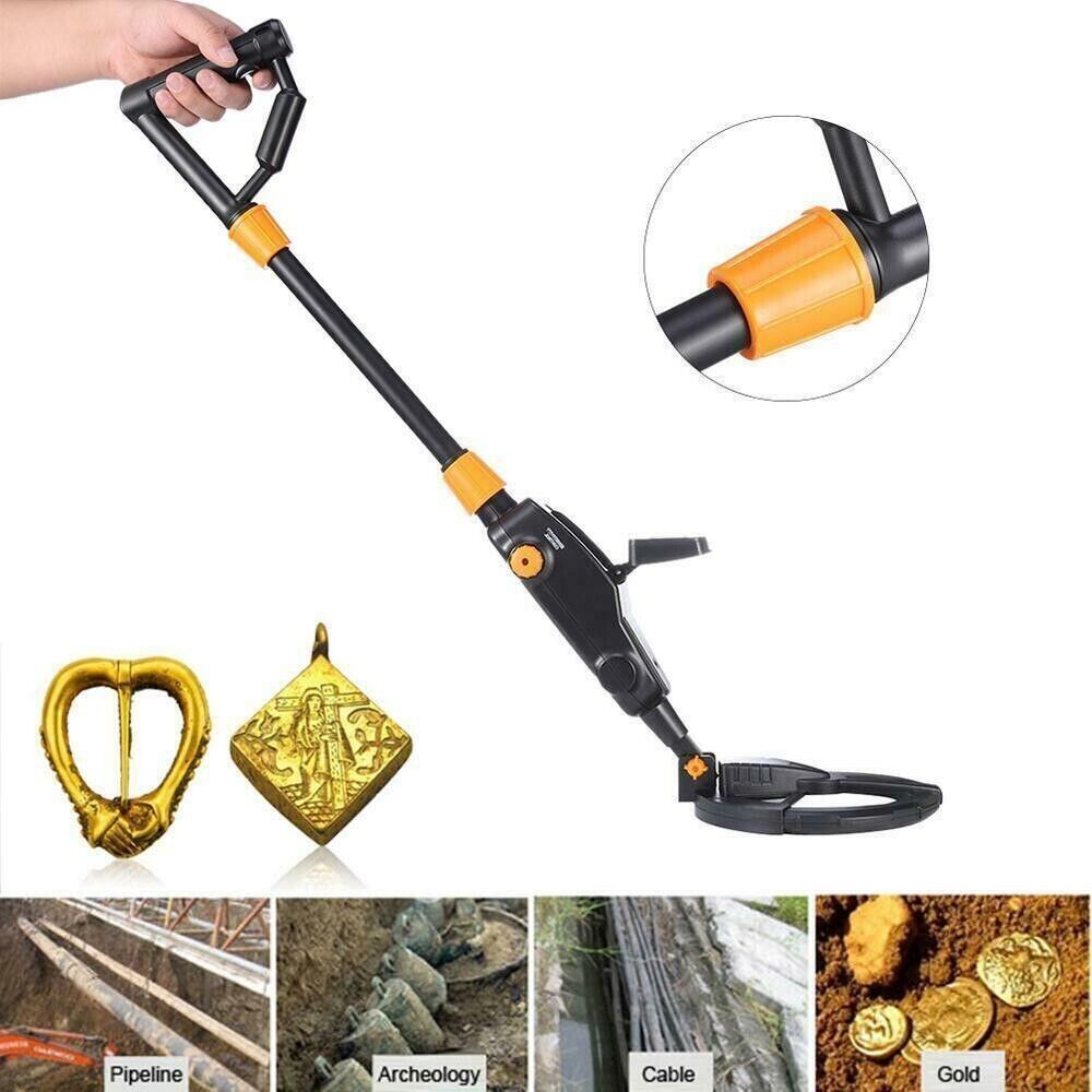 Profi Metalldetektor Set Kinder Wasserdicht LCD Schatzsuche mit Zubehör