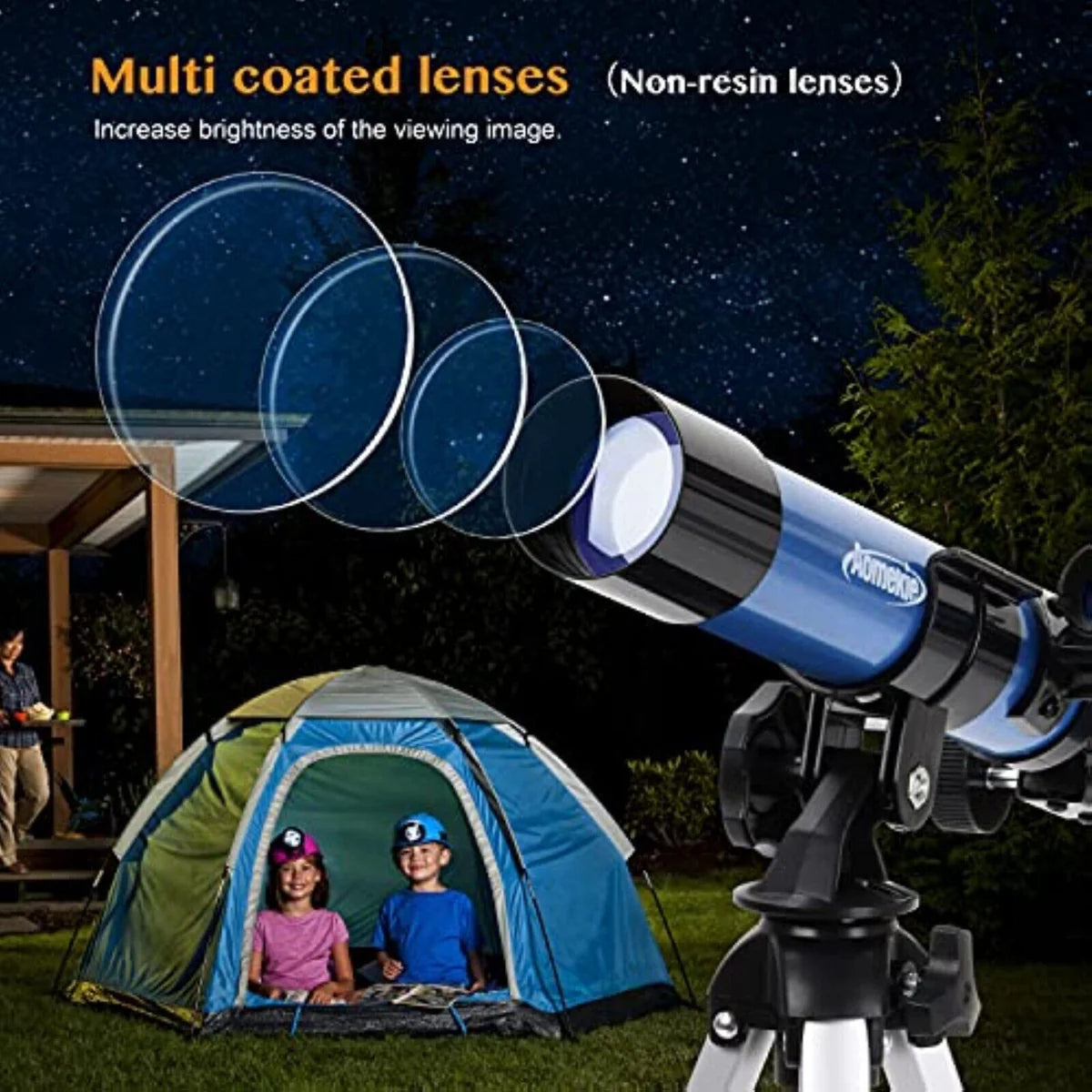 Teleskop Astronomisches Hohes Stativ Mobile Holder für Kinder Einsteiger