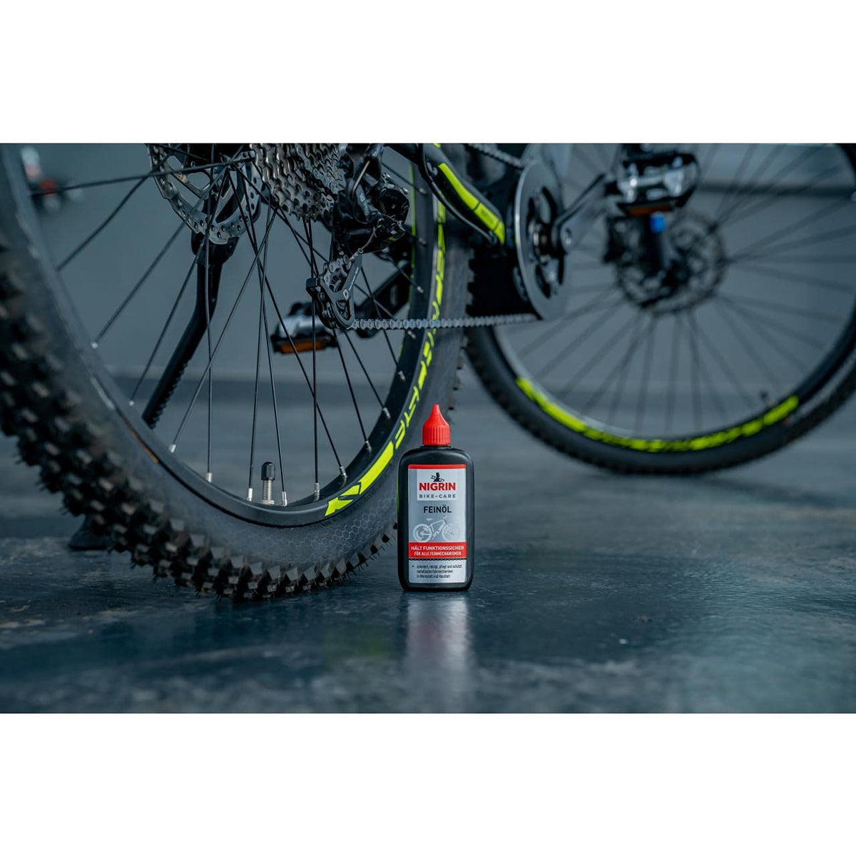 Nigrin Bike-Care Feinöl 100 ml – Harz- und säurefreies Feinmechaniköl für Fahrrad, Haushalt & Werkstatt