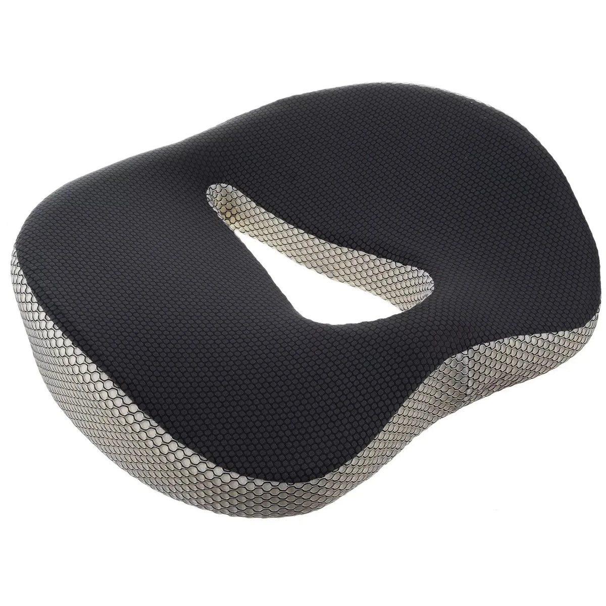Orthopädisches Sitzkissen aus Memory Schaum – ergonomisches Sitzkissen 46 x 36 x 11 cm mit abnehmbarem Bezug
