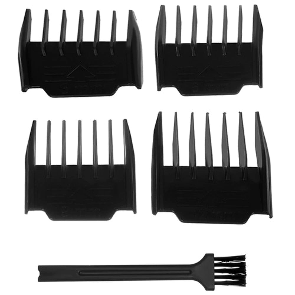 Profi Tier Schermaschine für Hunde & Katzen – Leiser Akku Trimmer mit 4 Aufsätzen 0,8–12 mm