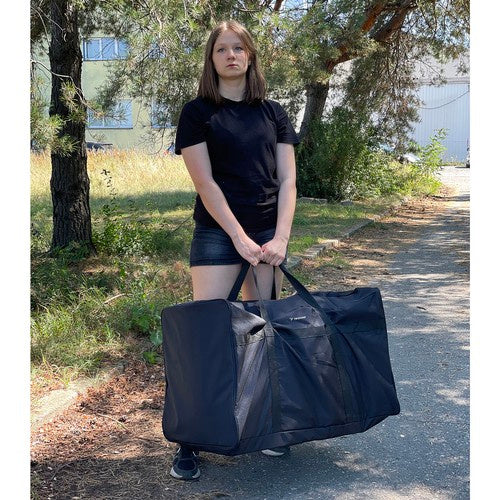 XXL Reisetasche 200 Liter 80x50x50 cm – Wasserdichte Gepäcktasche aus Codura für Reisen, Umzug, Camping und Transport