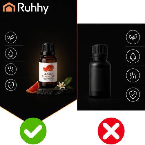 RUHHY Duftöl Set 10x15ml – Duftöle für Diffusor, Luftbefeuchter und Aromabrenner