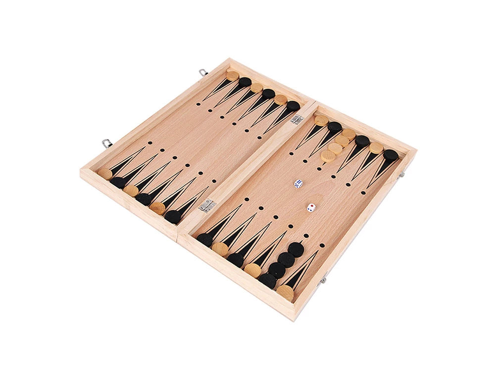 Chess game Chess with wooden chess pieces Wooden chess board Travel chess 29x29cm 