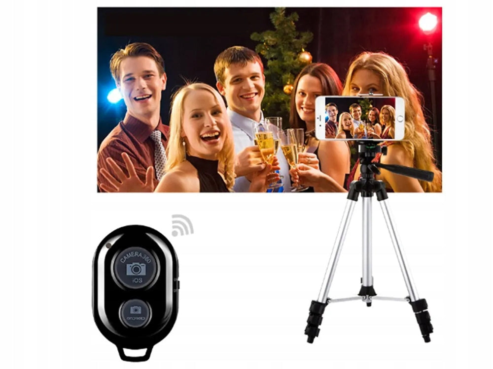 Camera tripod photo tripod 40.5-136cm 5 in 1 aluminum mobile phone holder
