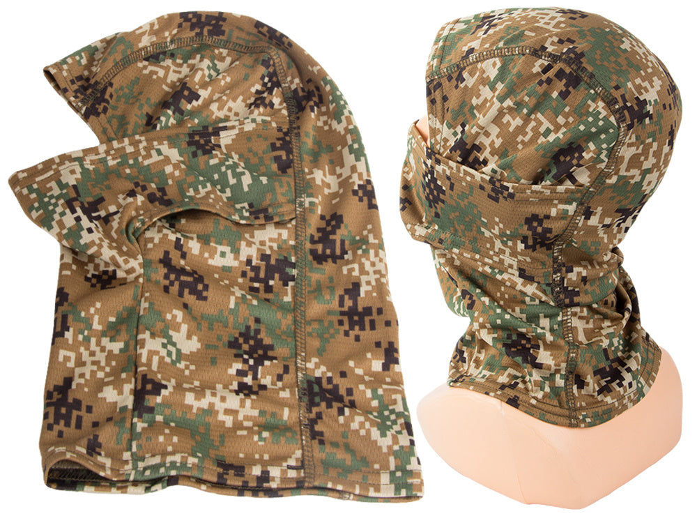 Thermoaktive Balaclava Moro Tactical – Atmungsaktive Militär Sturmhaube für Outdoor & Motorrad -