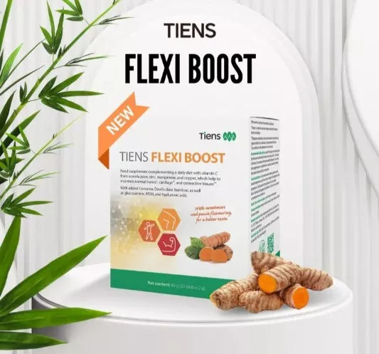 Tiens Flexi Booster 30 Stick with Glucosamine Hyaluronic Acid Zinc Manganese