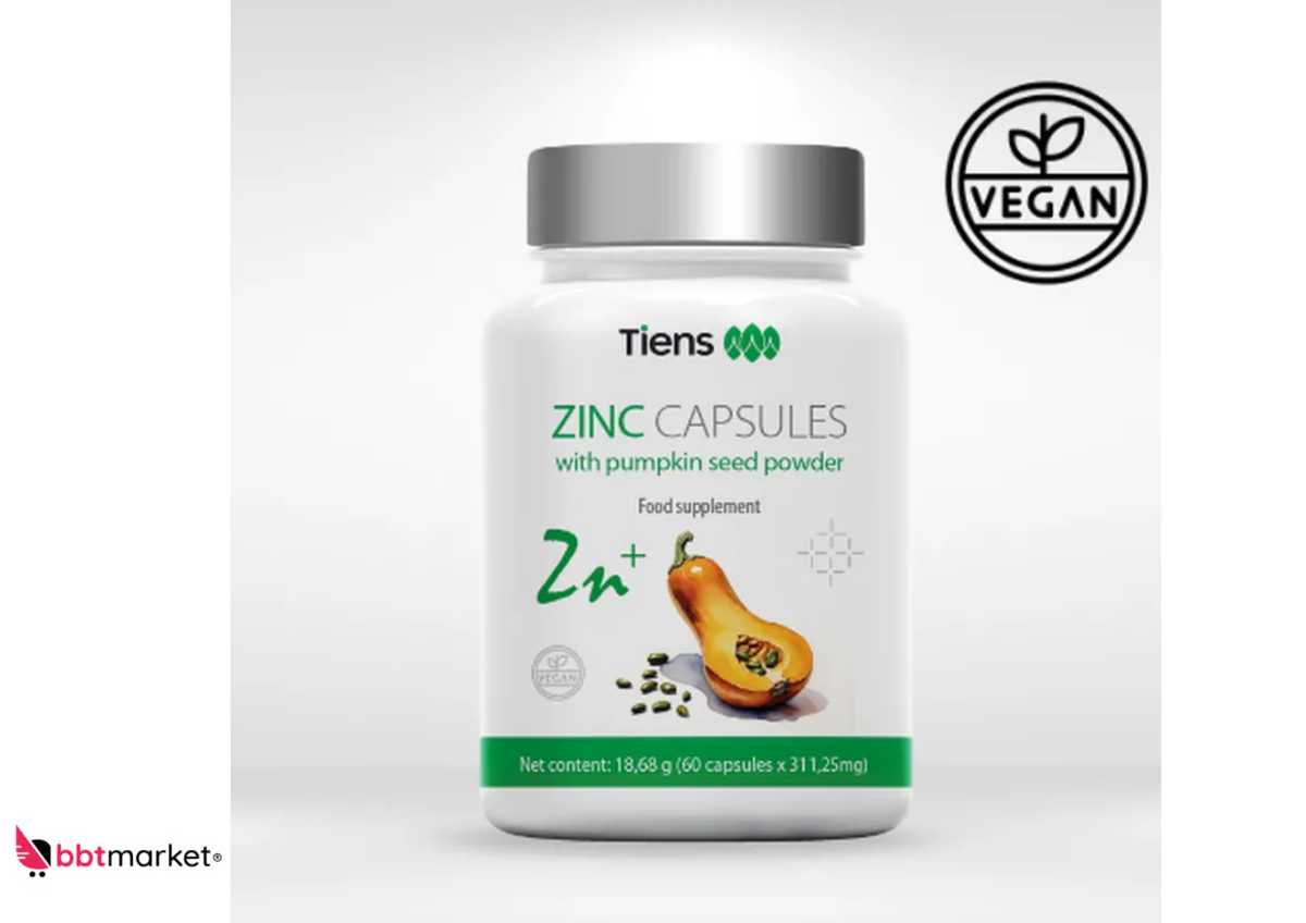 2 Stück Tiens Zink Kapseln 60 Kapseln 310 mg