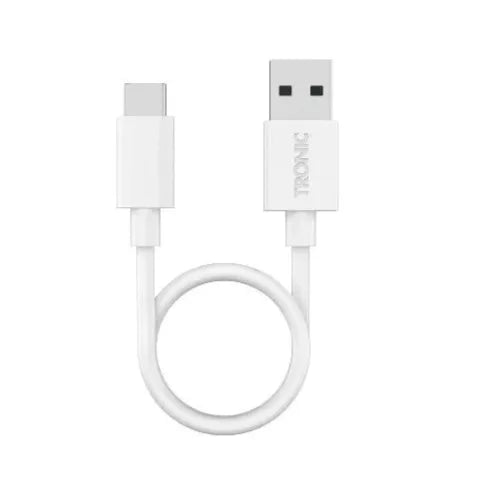 TRONIC Powerbank 10000mAh USB-C PD QC 3.0 15W 3-Port Weiß Schnellladen