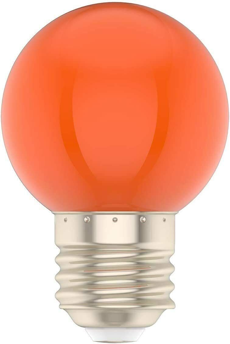 10er Pack LED Glühbirnen E27 – Farbige 1W Lampen für Party, Weihnachten & Deko