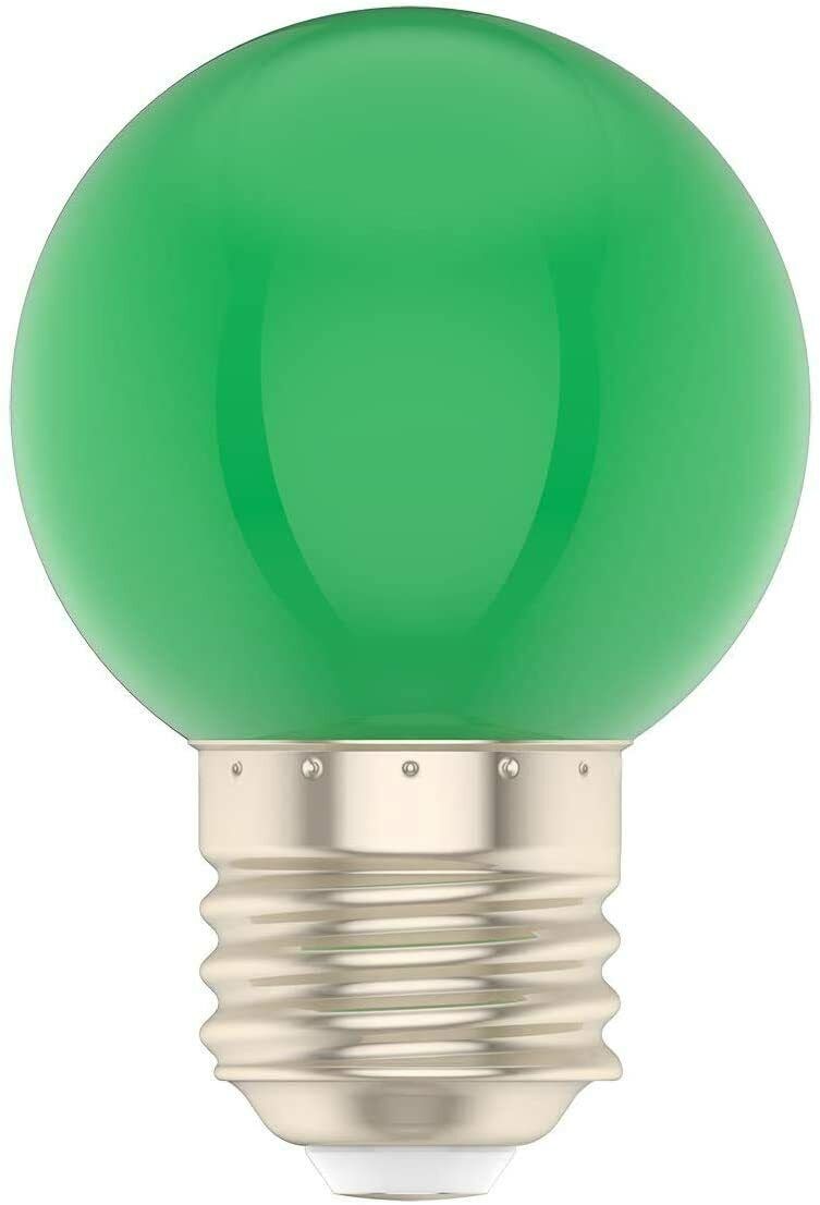 10er Pack LED Glühbirnen E27 – Farbige 1W Lampen für Party, Weihnachten & Deko