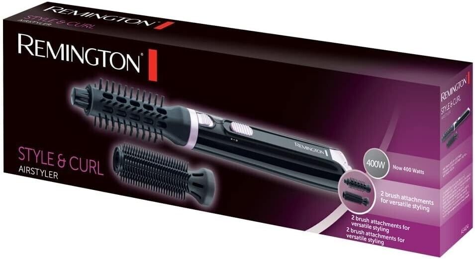 Remington Warmluftstyler Style & Curl AS404, Ausrollautomatik, inkl. 25mm, 19mm