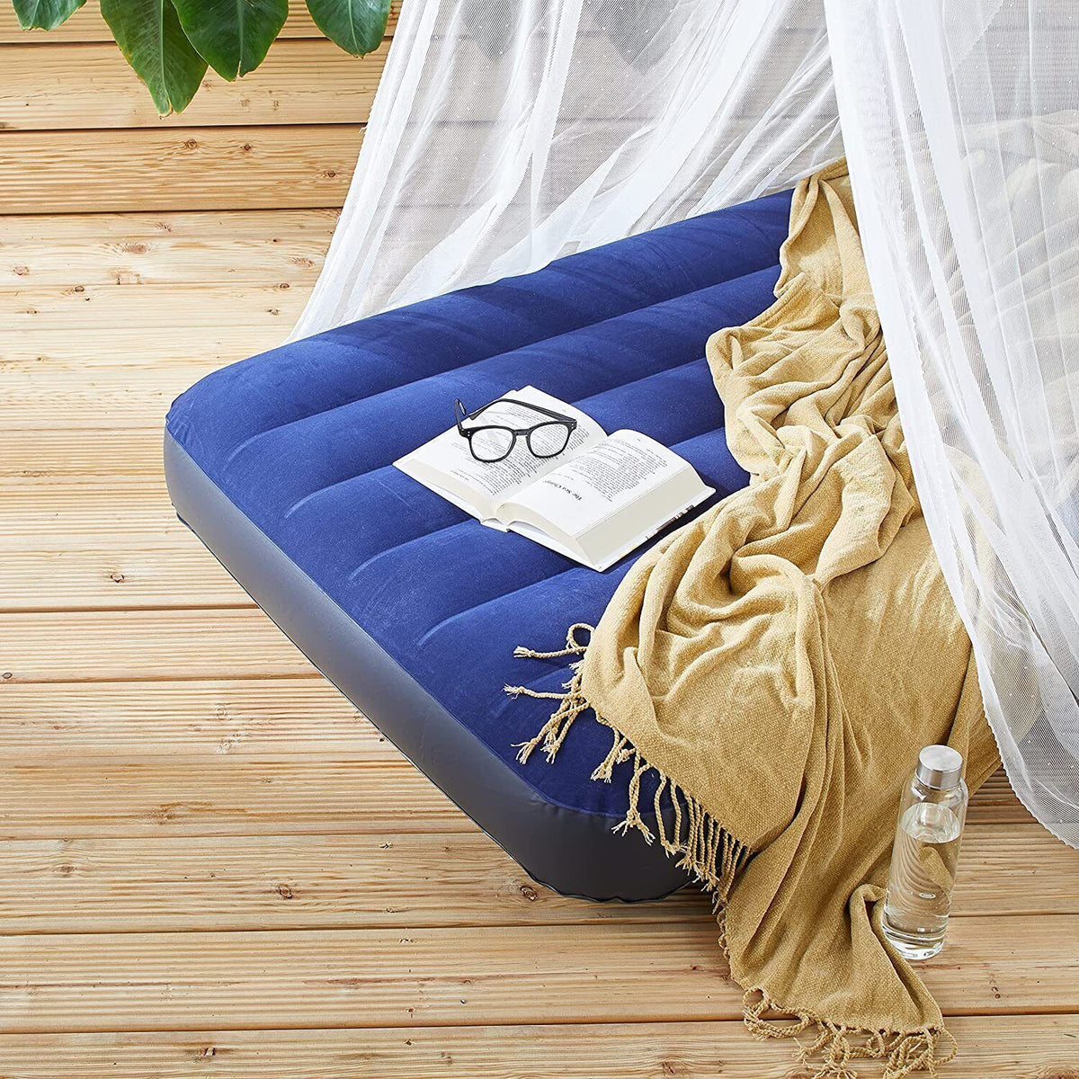 INTEX Classic Luftbett – Komfortables Gästebett & Camping Luftmatratze