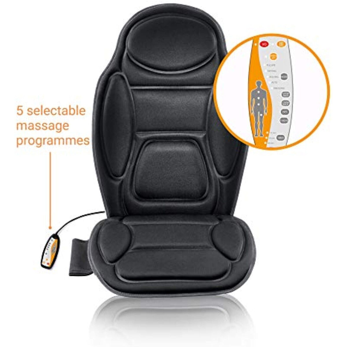 Massagesitzauflage Massagematte Beinemassage Beheizter Relaxmatte Massagegeräte