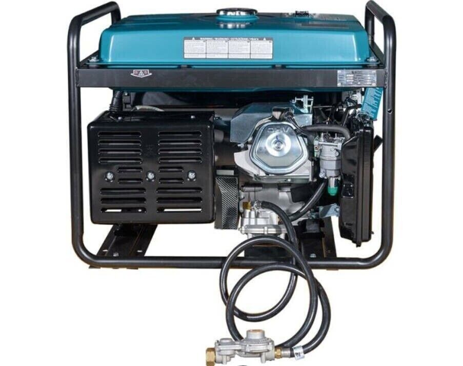 Dual Fuel Stromerzeuger 8 kW – LPG & Benzin, Notstromaggregat mit E-Start und AVR