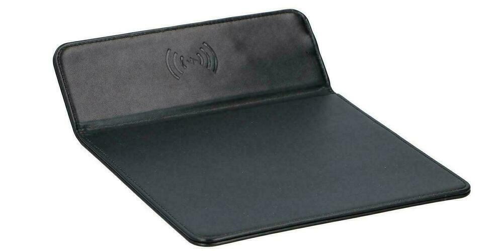 Grundig mouse pad with wireless charging function for mobile phones, black 