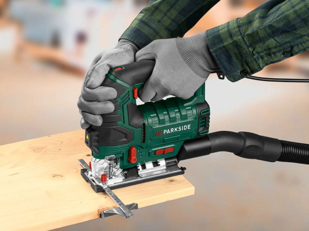 PARKSIDE Pendelhubstichsäge PSTD 800 C3 Stichsäge Pendelhub mit Sägeblätter