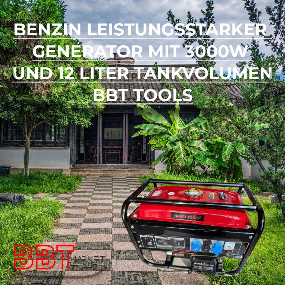 Power generator 3000 Watt generator power generator emergency power gasoline generator