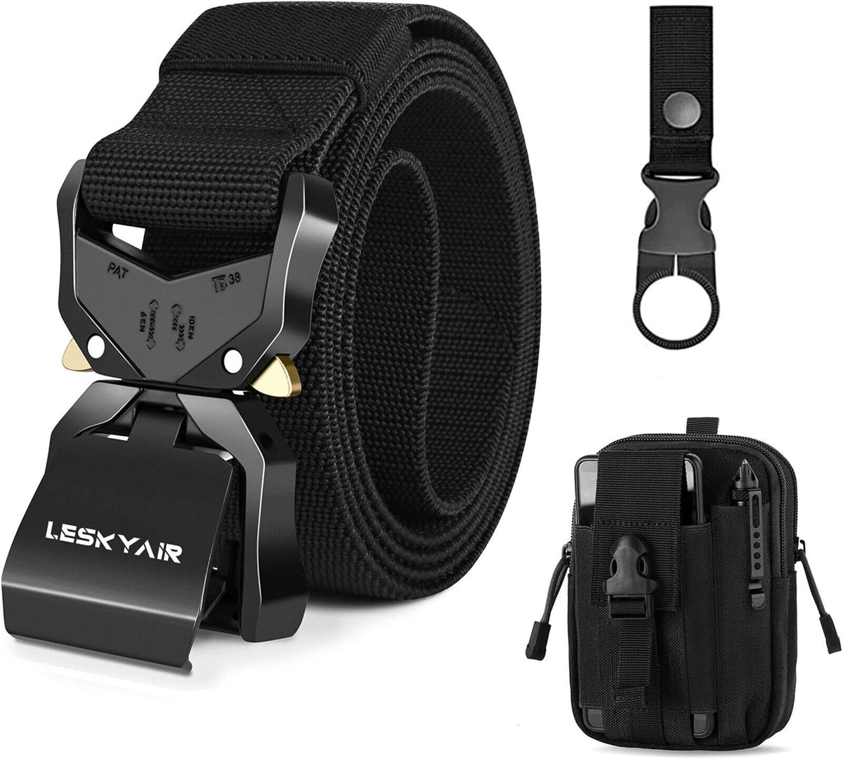 Armee Militär Military Gürtel Taktischer Gürtel Belt Nylon Schnalle Herren NEU